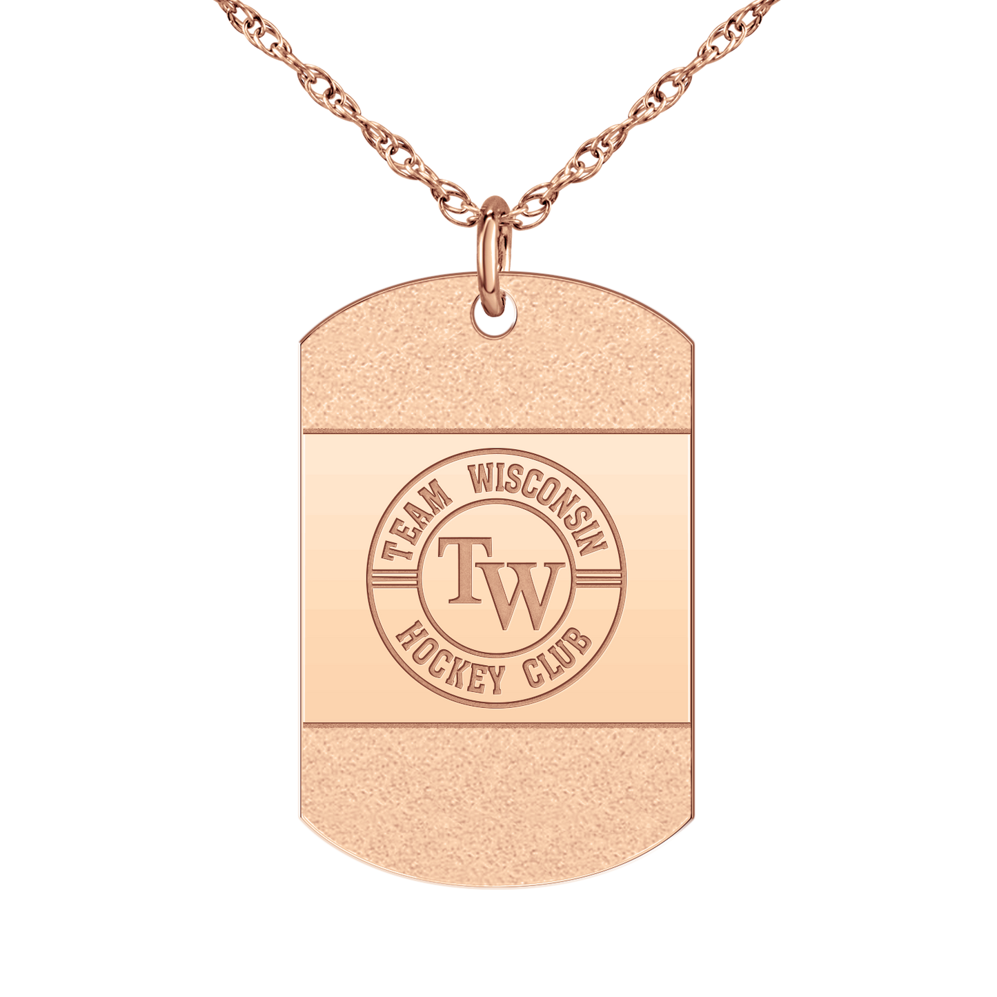 Team Wisconsin Iced Tag