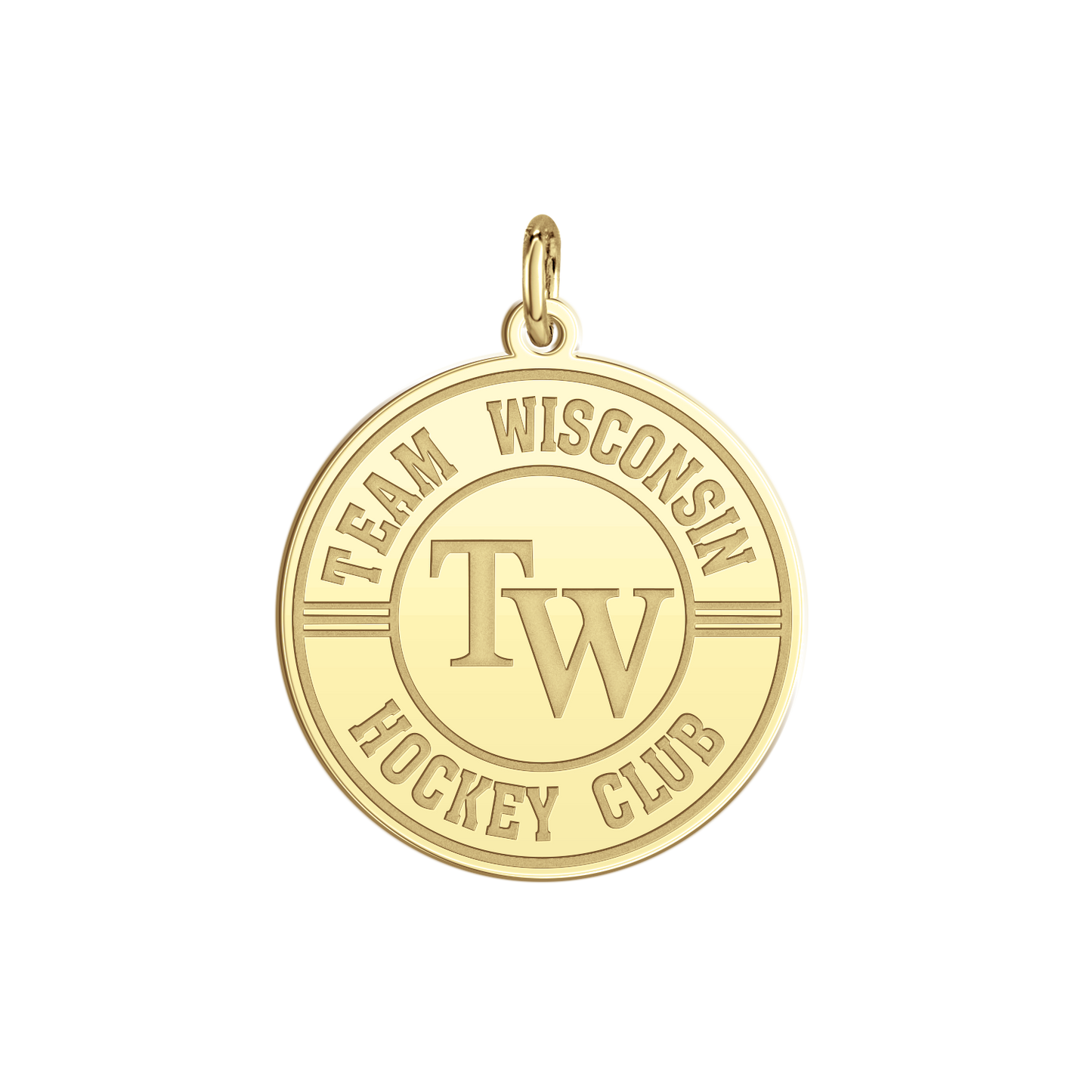 Team Wisconsin Logo Disc Small
