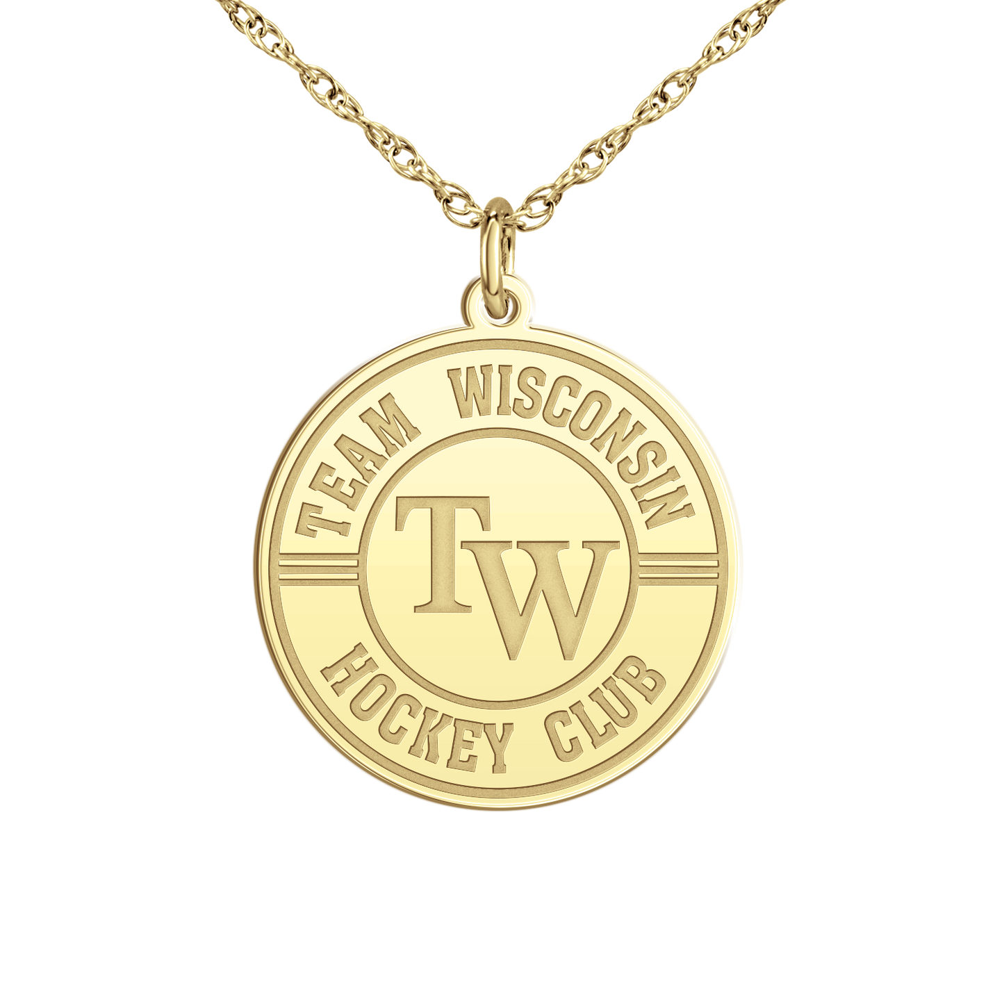 Team Wisconsin Logo Disc Small