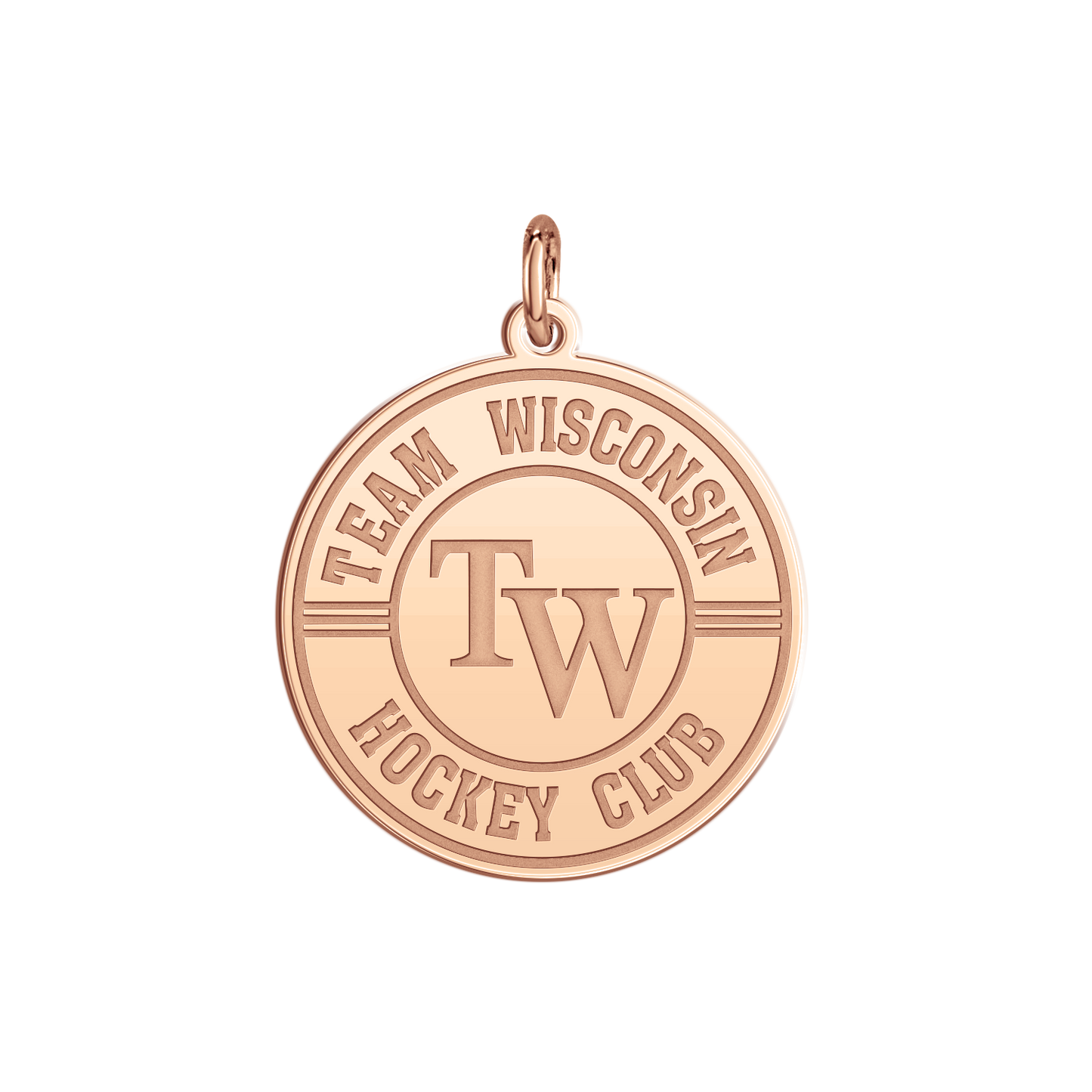 Team Wisconsin Logo Disc Small