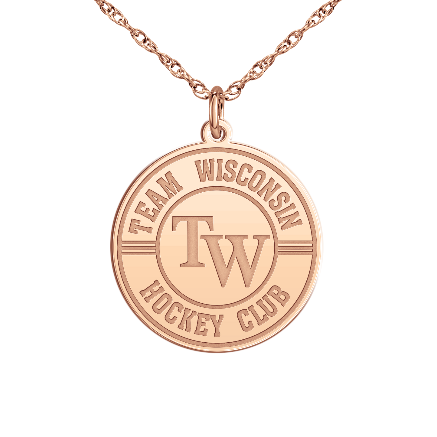Team Wisconsin Logo Disc Small