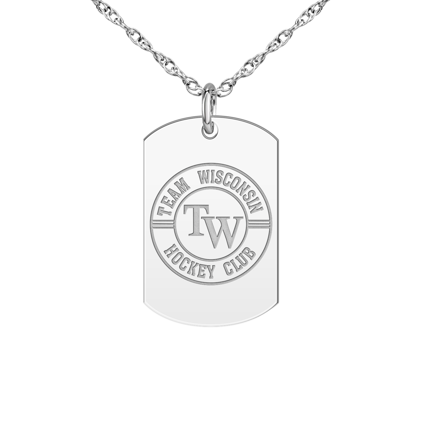 Team Wisconsin Logo Tag Small