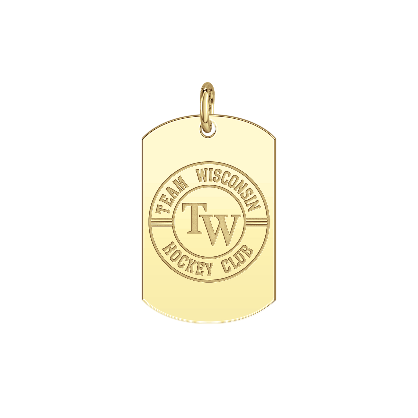 Team Wisconsin Logo Tag Small