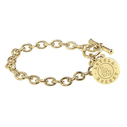 Loyola Academy Hockey Toggle Bracelet