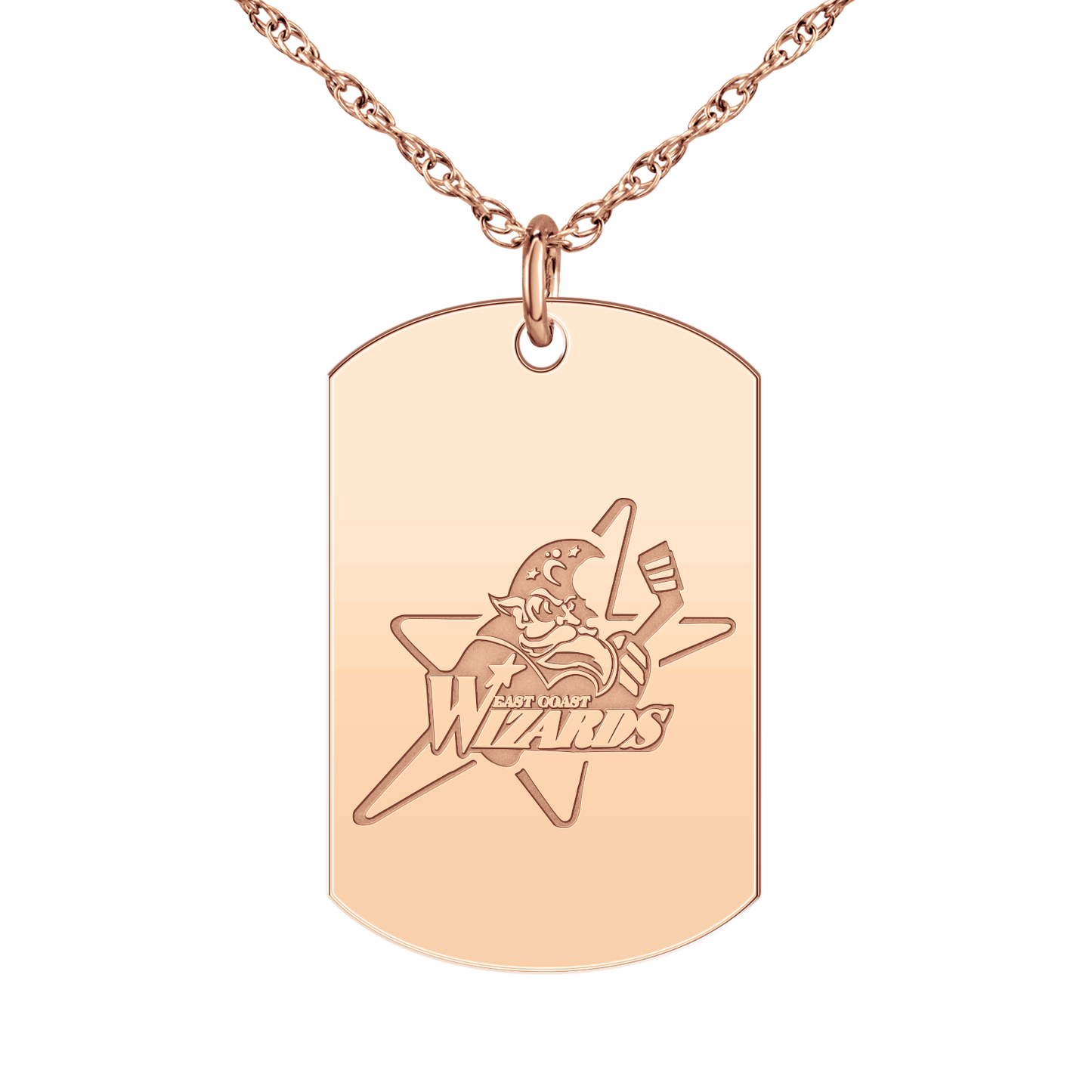 East Coast Wizards Logo Tag Large