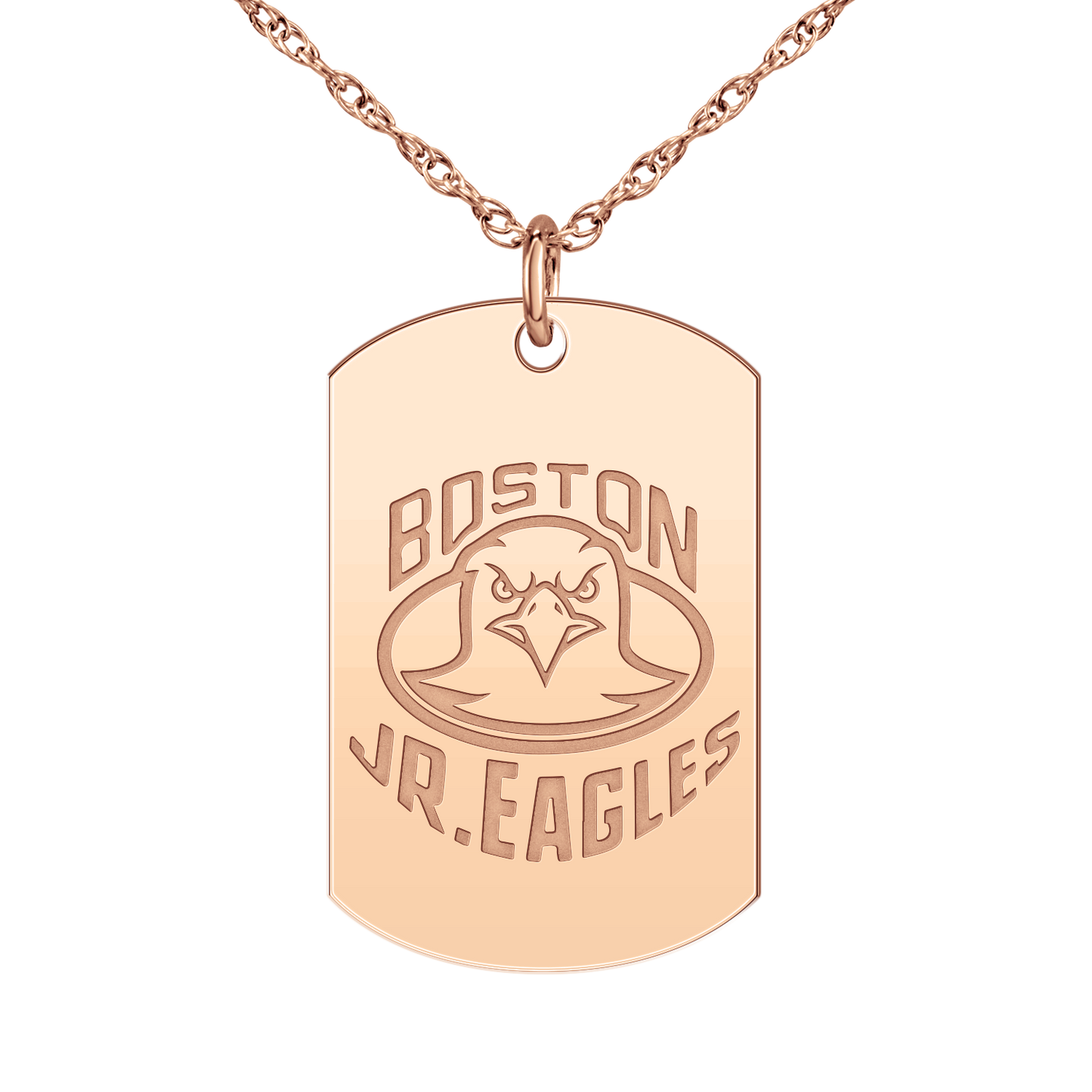 Boston Jr Eagles Logo Tag Large