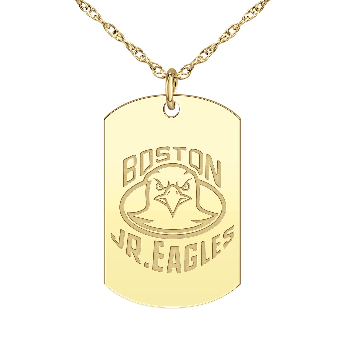Boston Jr Eagles Logo Tag Large