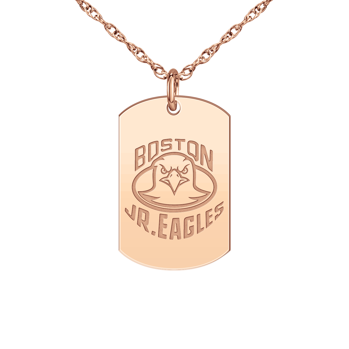 Boston Jr Eagles Logo Tag Small
