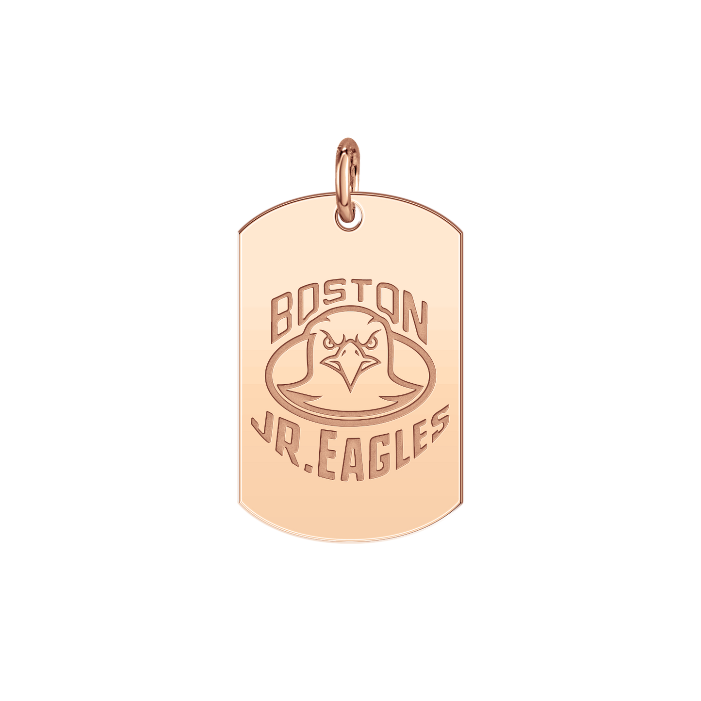 Boston Jr Eagles Logo Tag Small