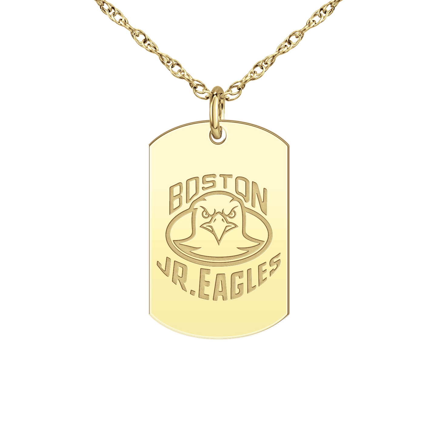 Boston Jr Eagles Logo Tag Small