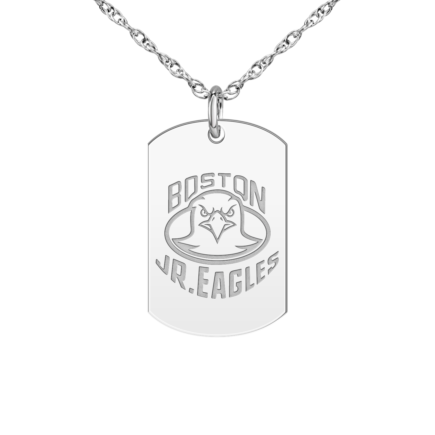 Boston Jr Eagles Logo Tag Small