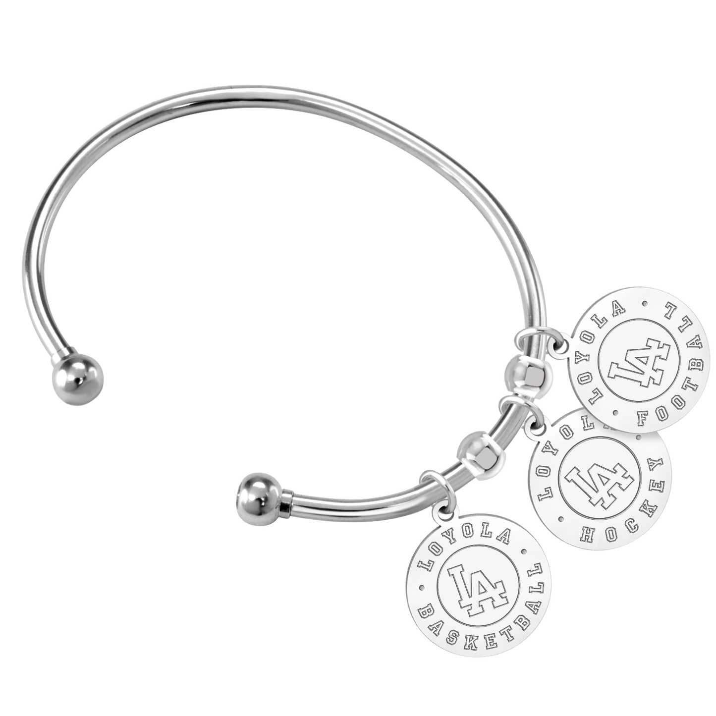 Loyola Academy Field Hockey Cuff Bracelet