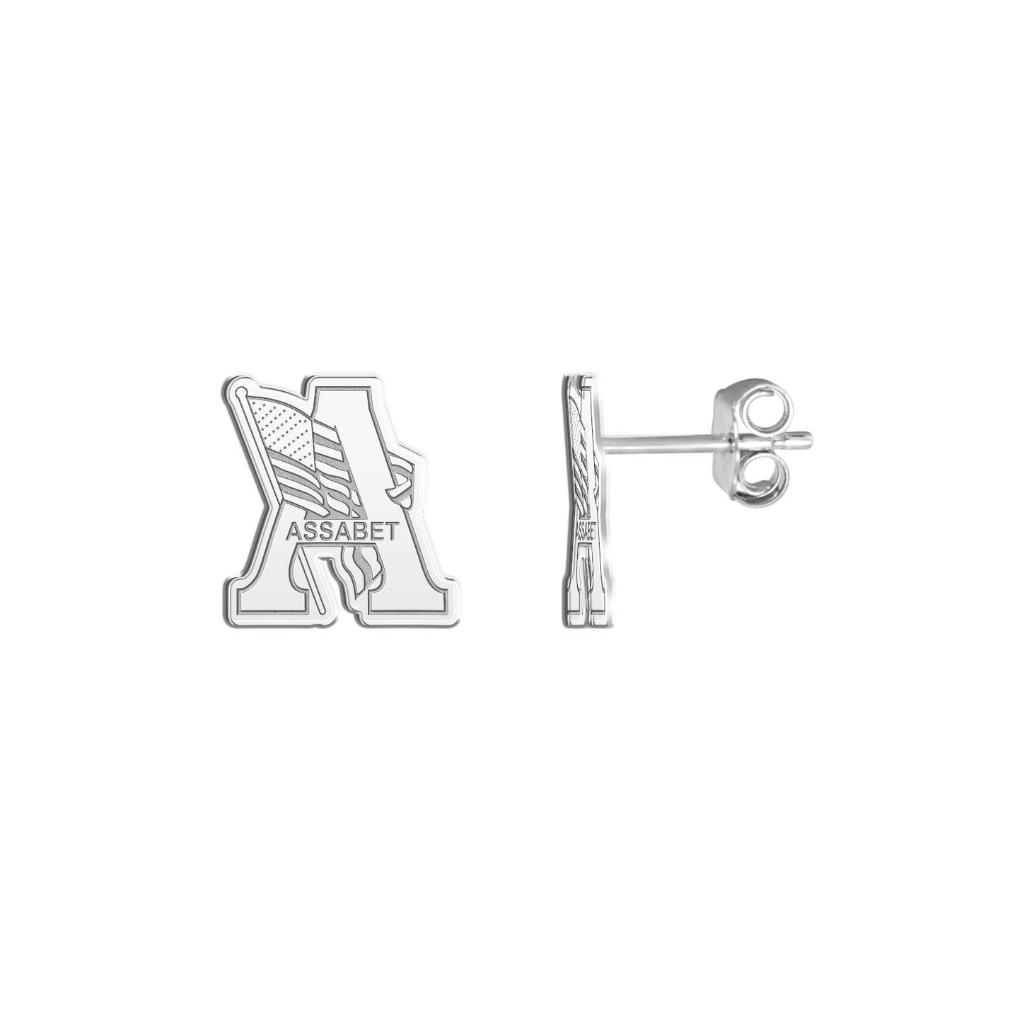 Assabet Valley Logo Earrings