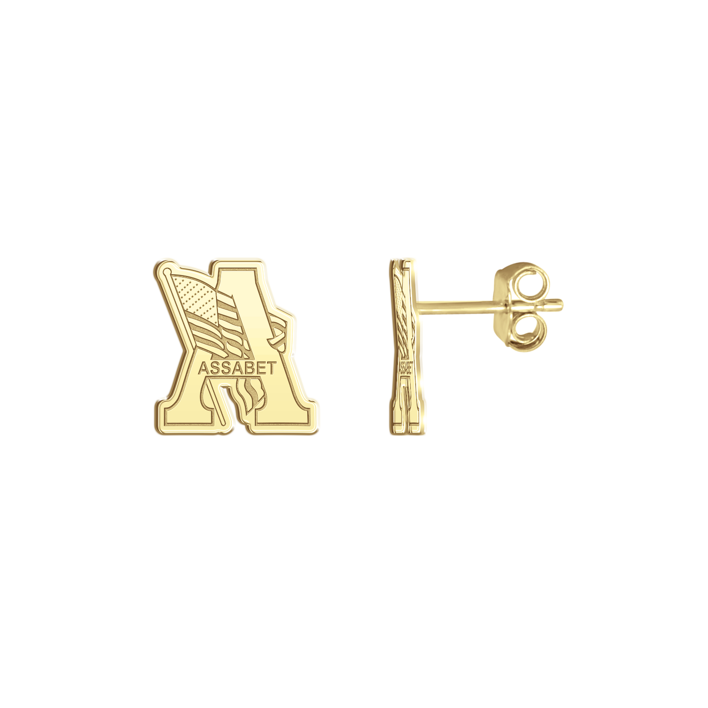 Assabet Valley Logo Earrings