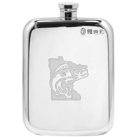 Minnesota Walleye Flask