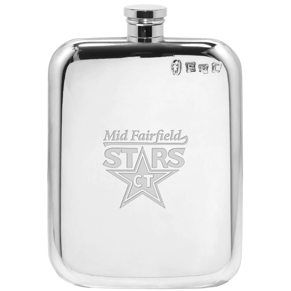 Mid Fairfield Stars Flask
