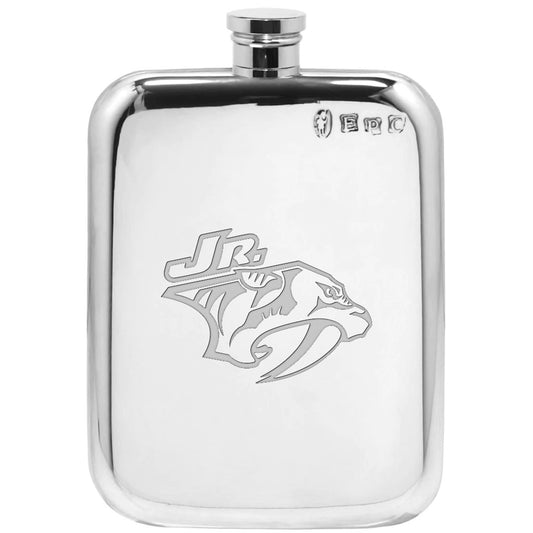 Nashville Jr Predators Logo Flask