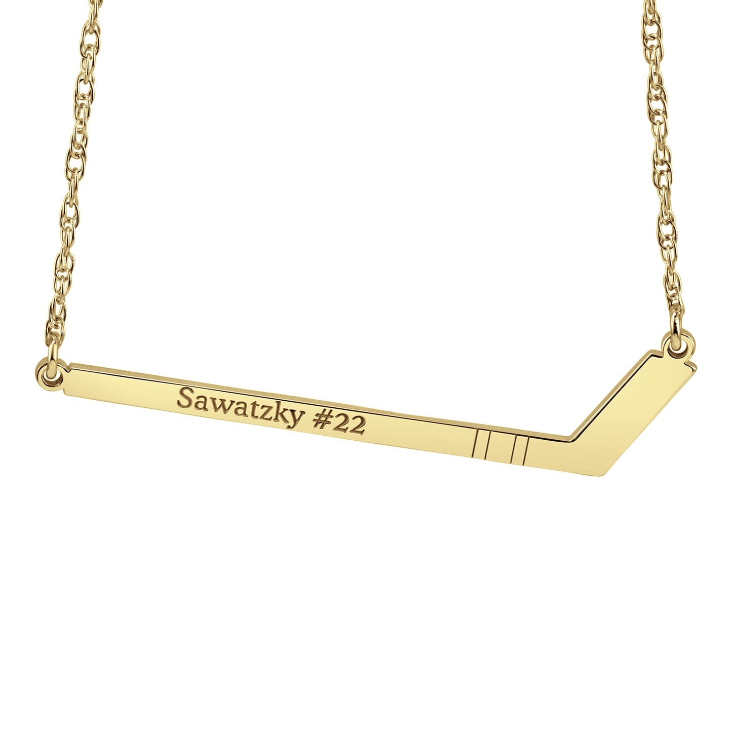 Hockey Stick Necklace
