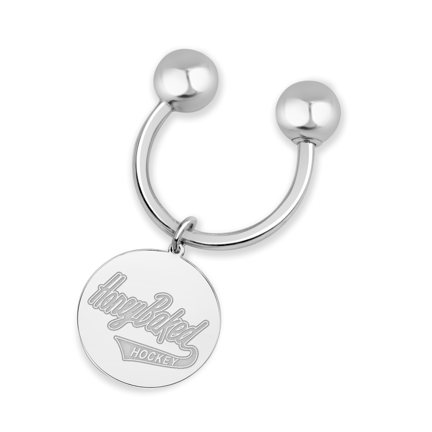 Honey Baked Hockey Key Chain Disc