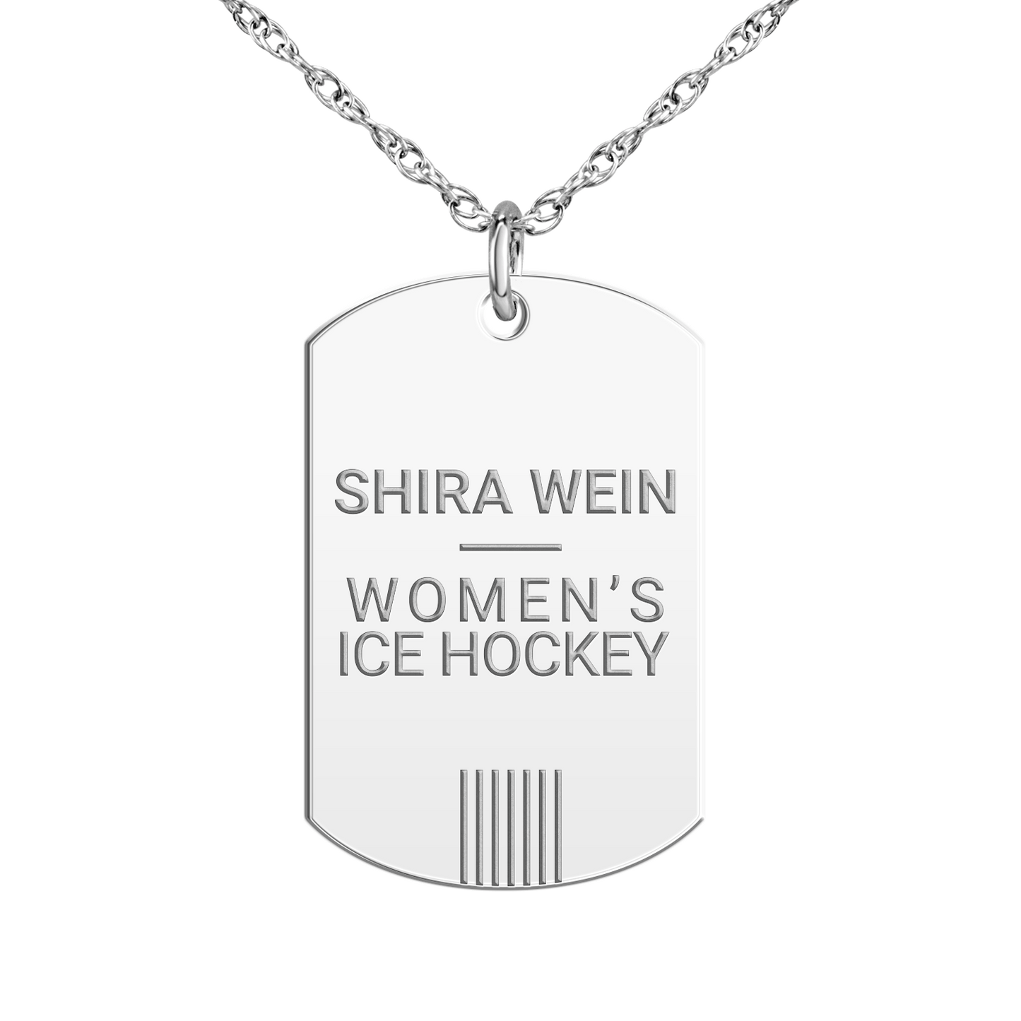 Maccabiah Signature Logo Tag