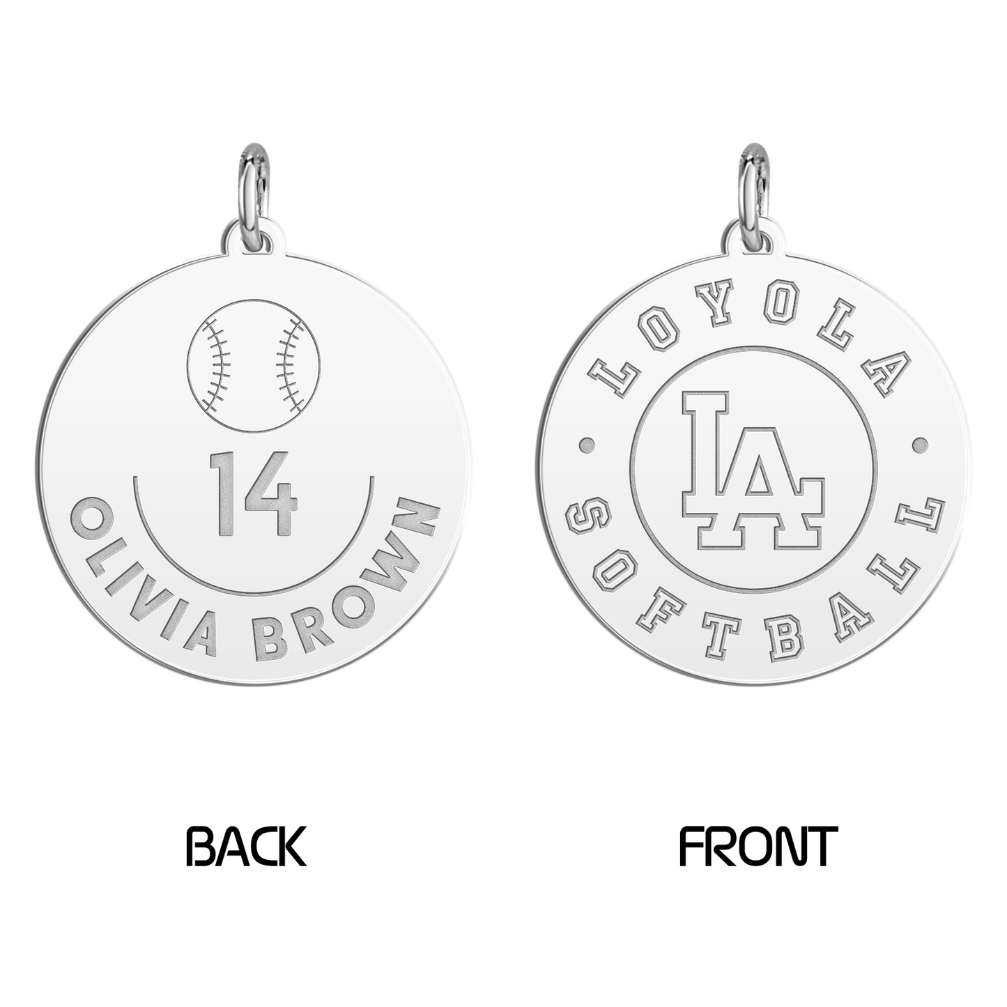 Loyola Academy Softball Toggle Bracelet