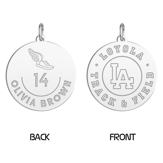 Loyola Academy Track & Field Cuff Bracelet