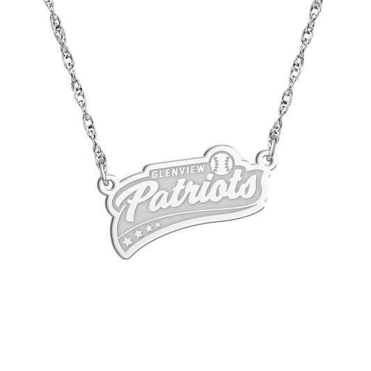 Glenview Patriots Logo Necklace