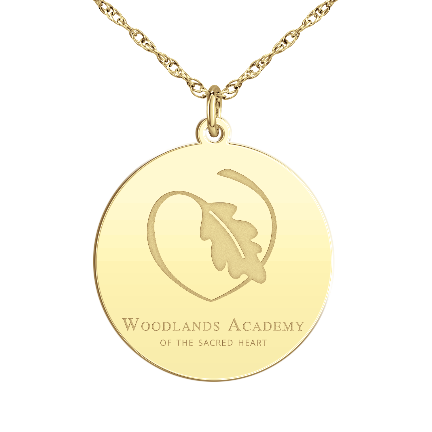 Woodlands Academy Logo Disc Large