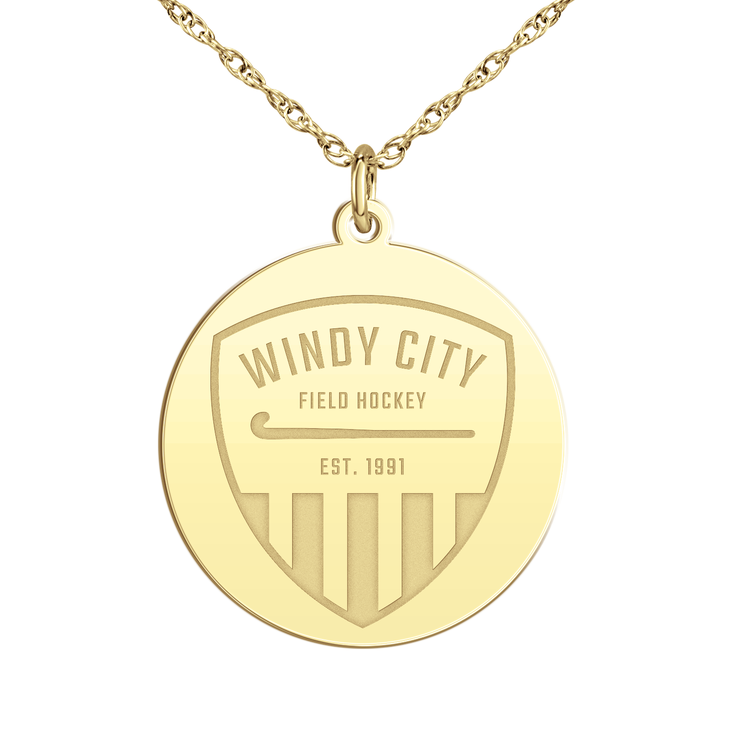 Windy City Field Hockey Logo Disc Large