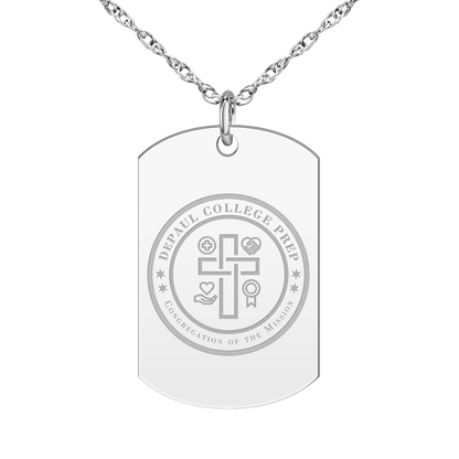 DePaul College Prep Seal Tag Large