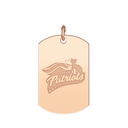 Glenview Patriots Signature Tag Large