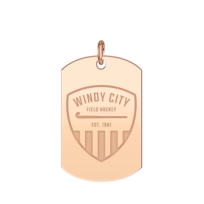 Windy City Field Hockey Logo Tag Large