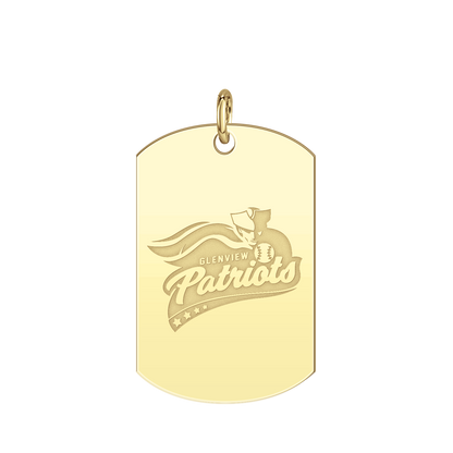 Glenview Patriots Signature Tag Large