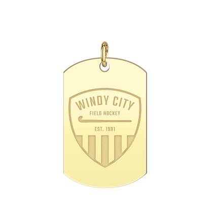 Windy City Field Hockey Logo Tag Large