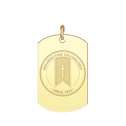 Resurrection College Prep Tag Large