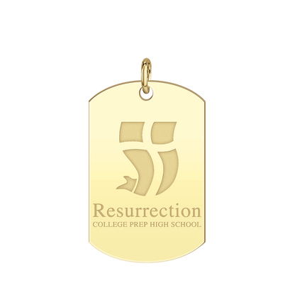 Resurrection College Prep Banner Tag Large