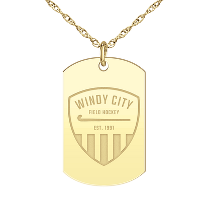 Windy City Field Hockey Logo Tag Large