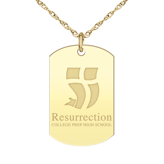 Resurrection College Prep Banner Tag Large