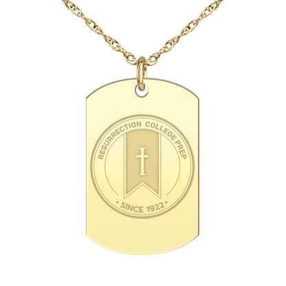 Resurrection College Prep Tag Large