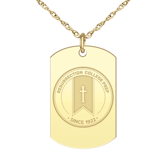 Resurrection College Prep Tag Large