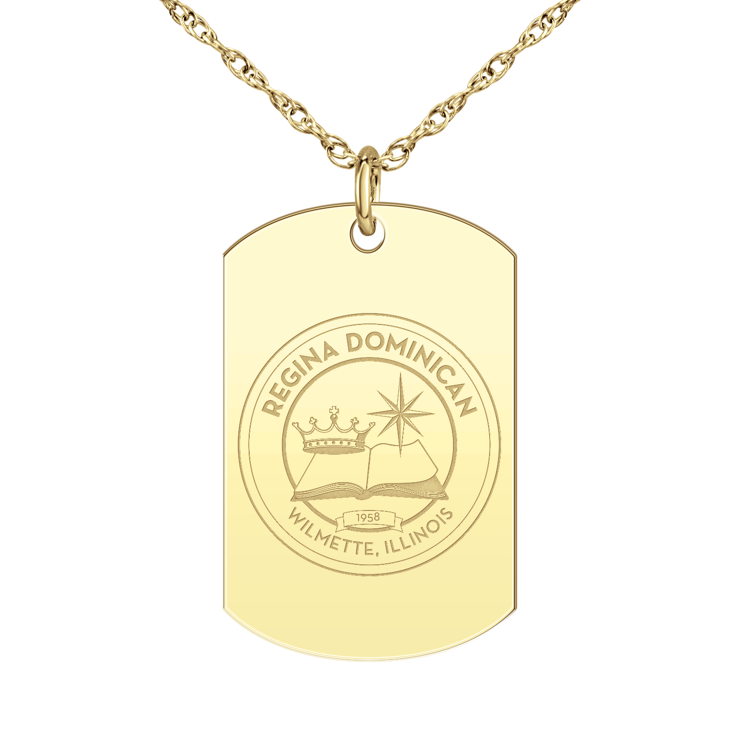 Regina Dominican Signature Tag Large