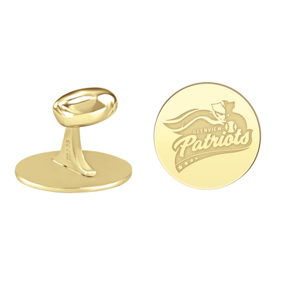 Glenview Patriots Disc Cufflinks