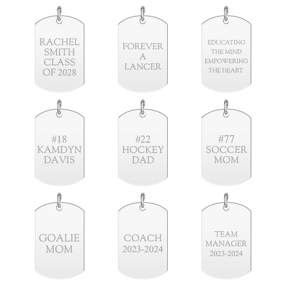 Gilmour Academy Key Chain Tag