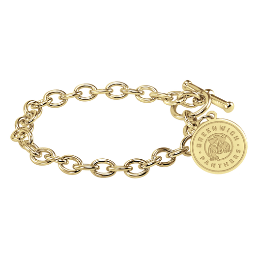 Greenwich Panthers Logo Toggle Bracelet