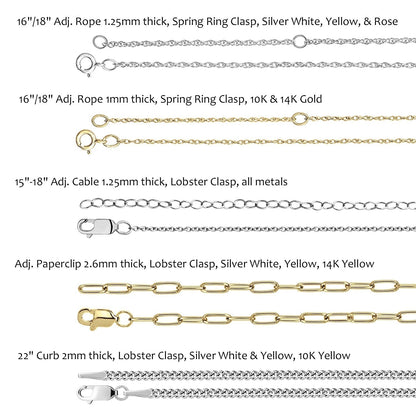 DePaul College Prep Signature Logo Necklace