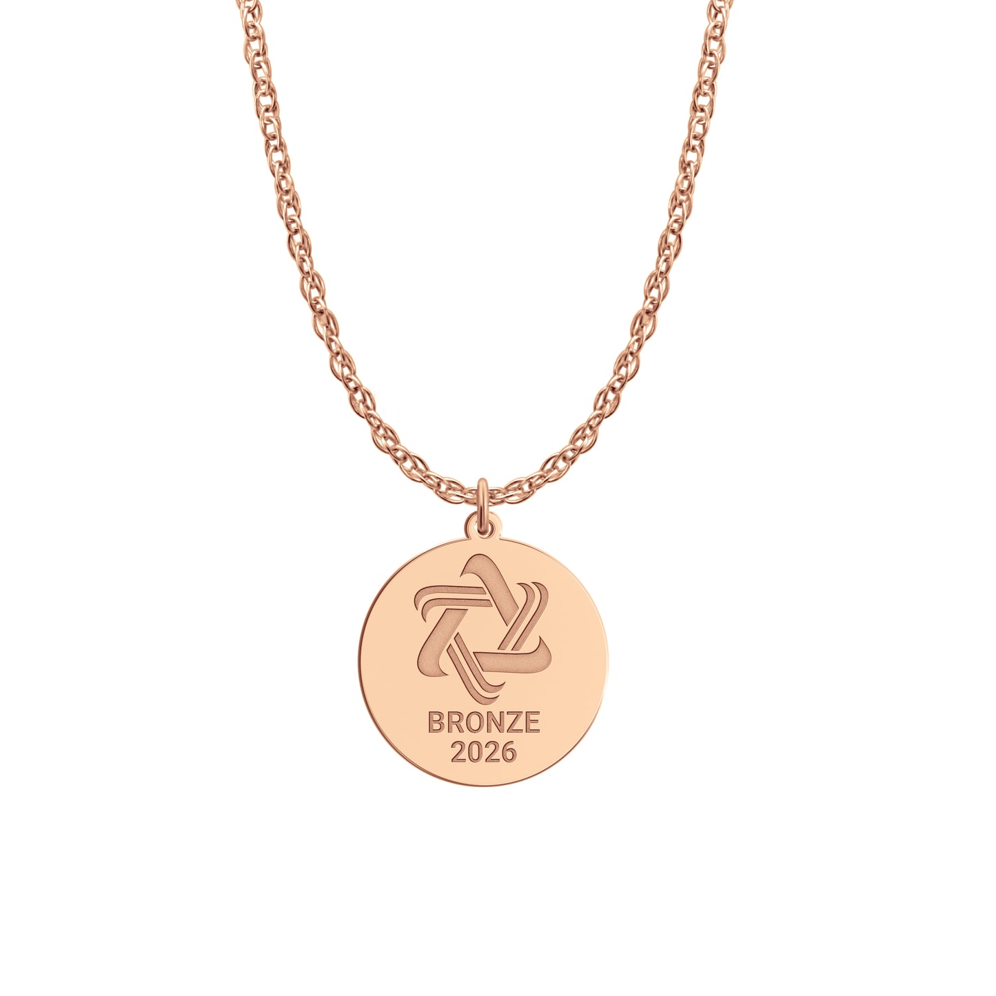 Maccabi BRONZE Medal Disc