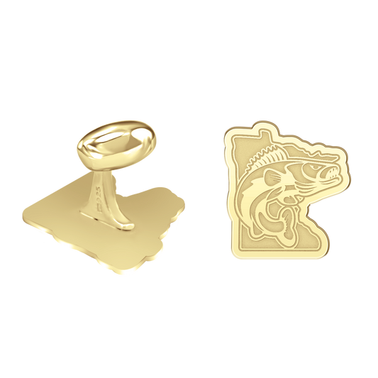 Minnesota Walleye Cufflinks
