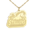Chicago Stallions Signature Logo Pendant