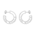 The Villa Crest Hoop Earrings