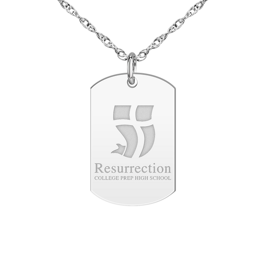 Resurrection College Prep Banner Tag Small